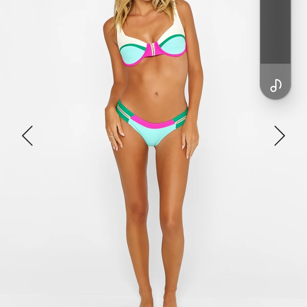 Colorblock Bikini Set - Picture 4 of 6